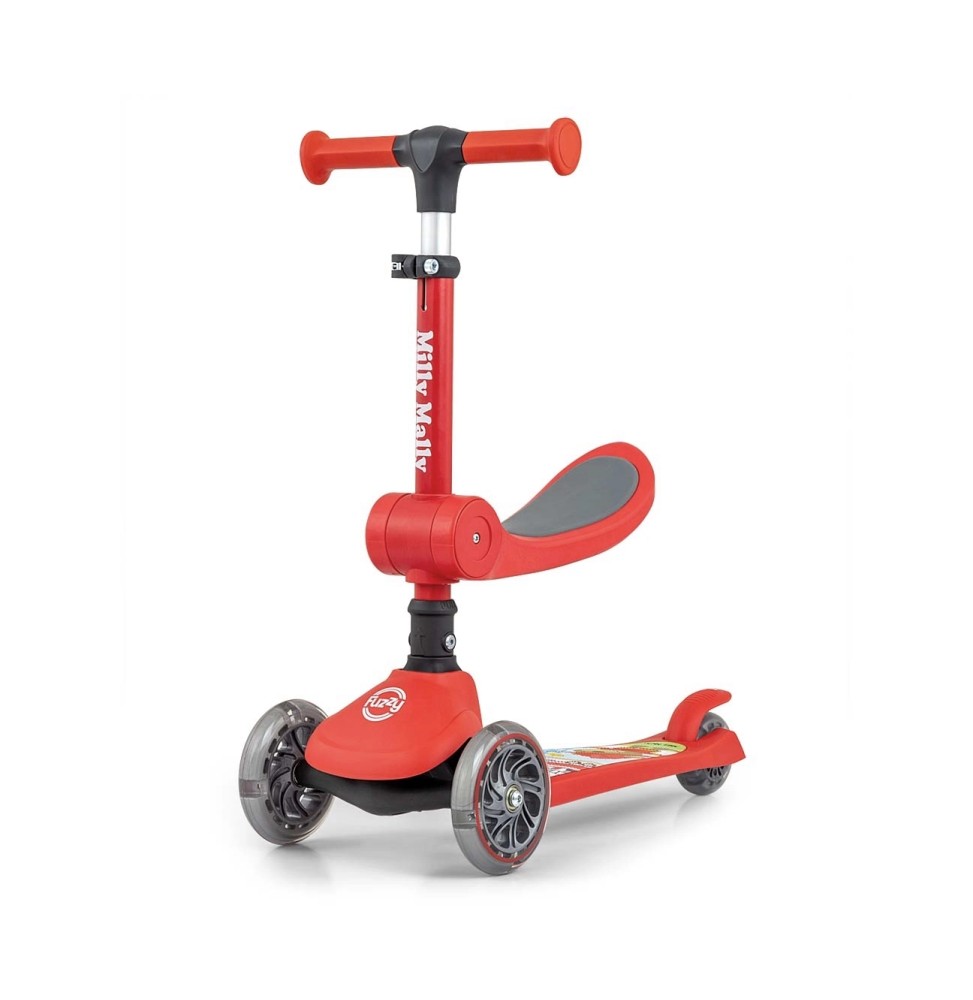 Fuzzy Red Scooter for Kids