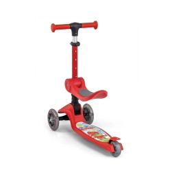 Fuzzy Red Scooter for Kids