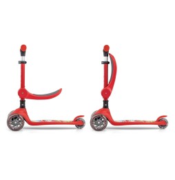 Fuzzy Red Scooter for Kids