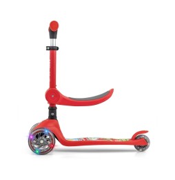 Fuzzy Red Scooter for Kids