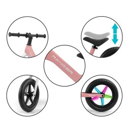 Rower Biegowy Ranger Flash Pink - Milly Mally