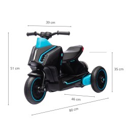 Milly Mally Battery Scooter City Black