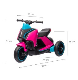 Milly Mally Battery Scooter Pink