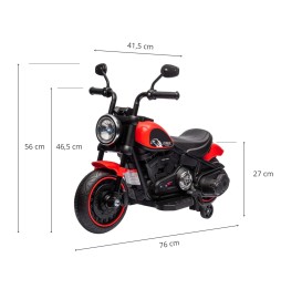 Eagle Red Battery Motorcycle