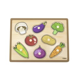 Viga 44578 Puzzle cu mânere - legume