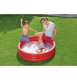 Bestway 51025 Inflatable Pool Red 1.22m