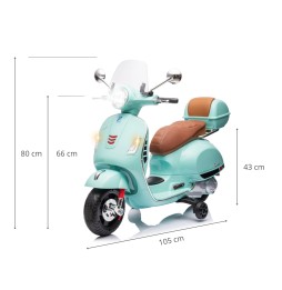 Pojazd na akumulator Vespa GTS Super Mint