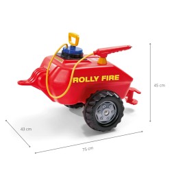 Rolly Vacumax Fire Tanker with Pump and Nozzle