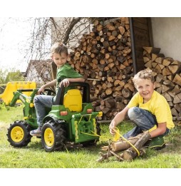 Rolly Toys Wyciągarka John Deere Zielona