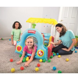 Bestway Fisher Price tren cu mingi