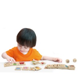 Viga 44506 Puzzle - kids shapes learning set