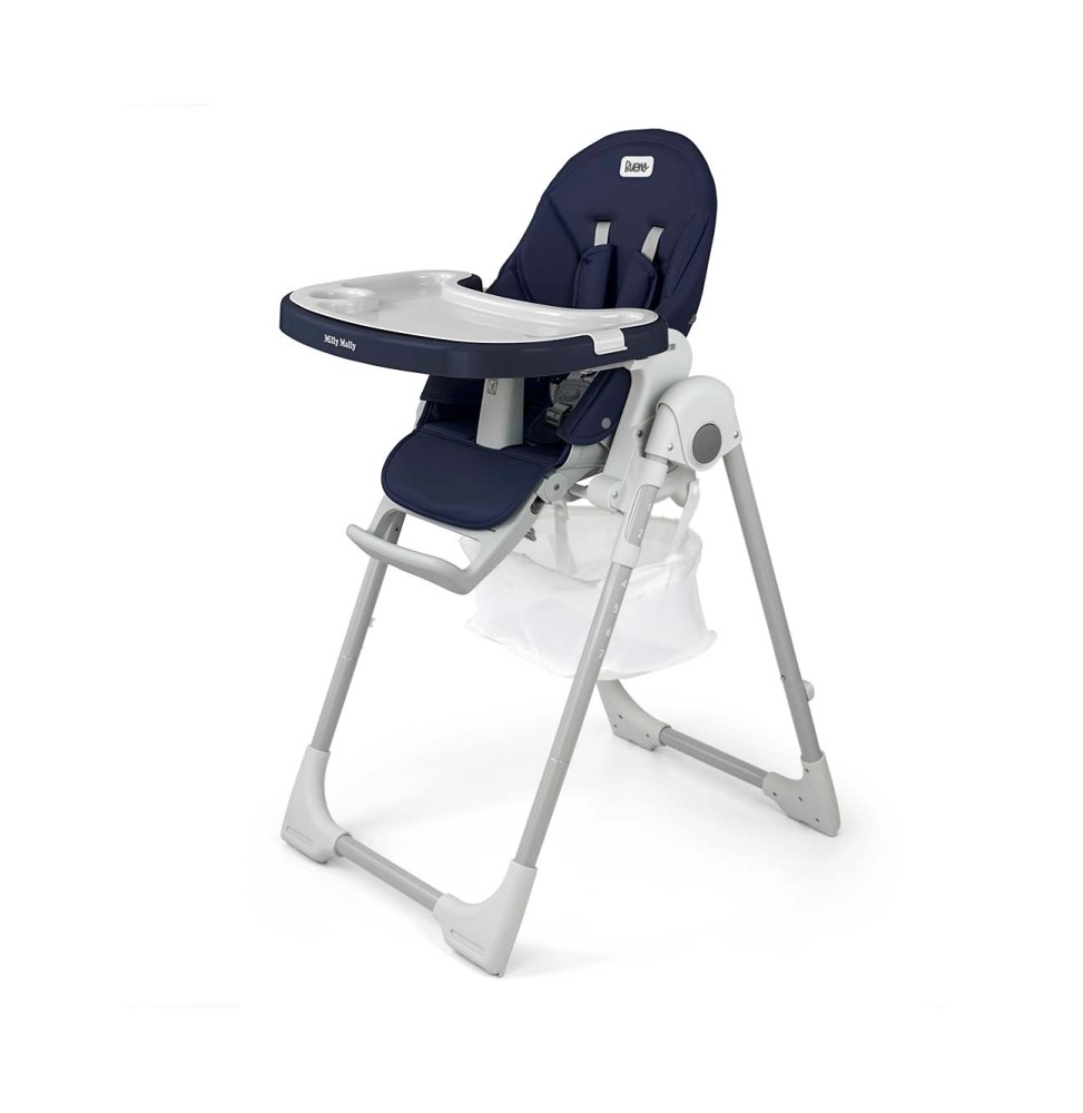 Bueno Navy Feeding Chair by Milly Mally