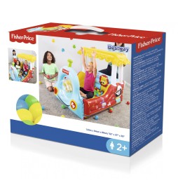 Bestway Fisher Price pociąg z piłkami