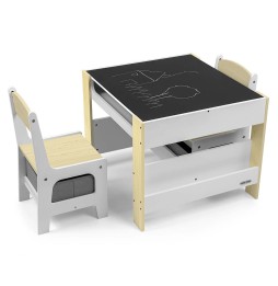 Children's Furniture Set Sven Natural