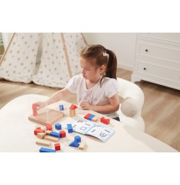 Viga 44659 gra edukacyjna - budowanie 3D