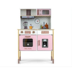 Milly Mally Bjorn Wooden Kitchen - Pink