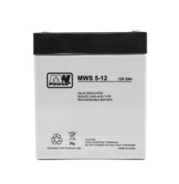 AGM Battery 12V 5Ah MWS 5-12