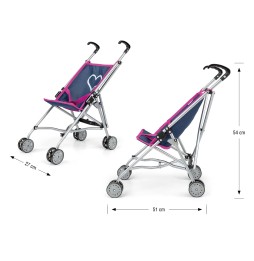 Doll Stroller Julia Prestige Navy