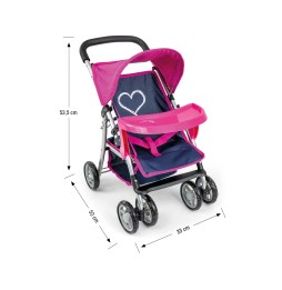 Kate Prestige Navy Doll Stroller