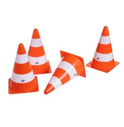 Rolly Toys Traffic Cones 4pcs