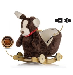 Polly Plus Dog - Brown Rocking Toy for Kids