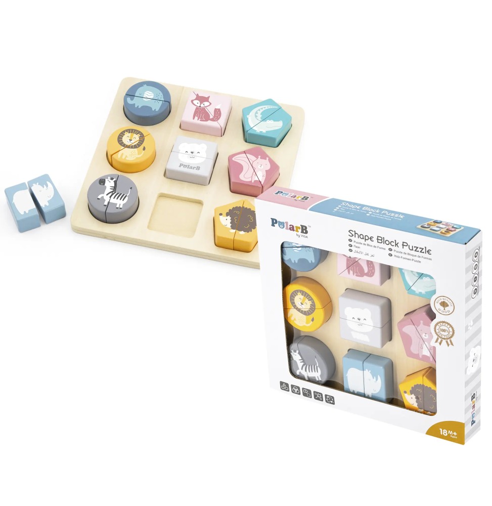 Viga 44012 PolarB 2-in-1 Puzzle