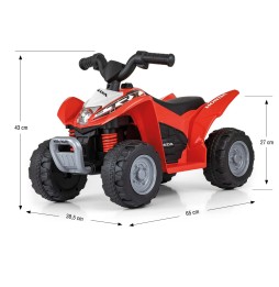 Quad Honda ATV na akumulator Milly Mally