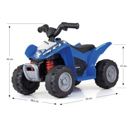 Battery-Powered Honda ATV Quad Blue