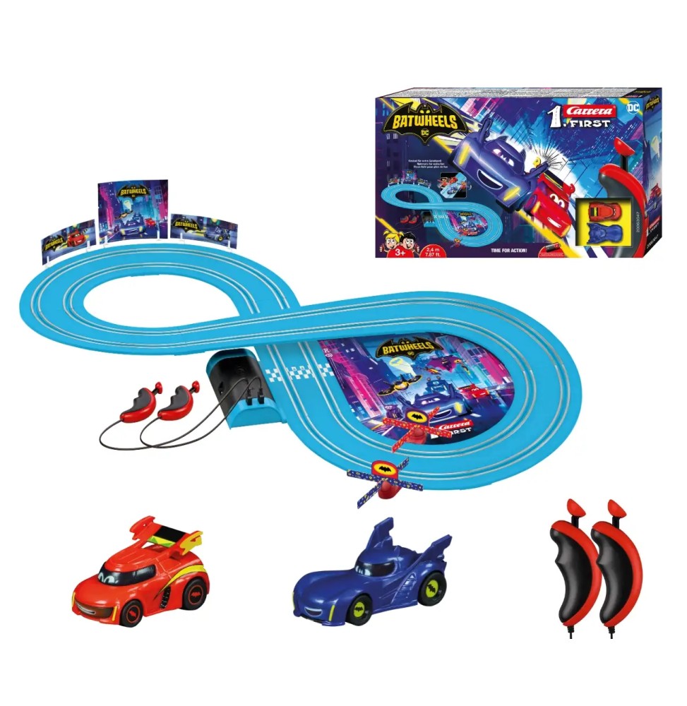 Carrera First Batwheels 2.4m Racing Track for Kids