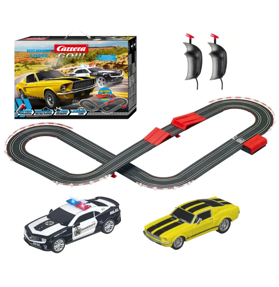 Carrera Go Highway Chase 4,3m - Zestaw Wyścigowy