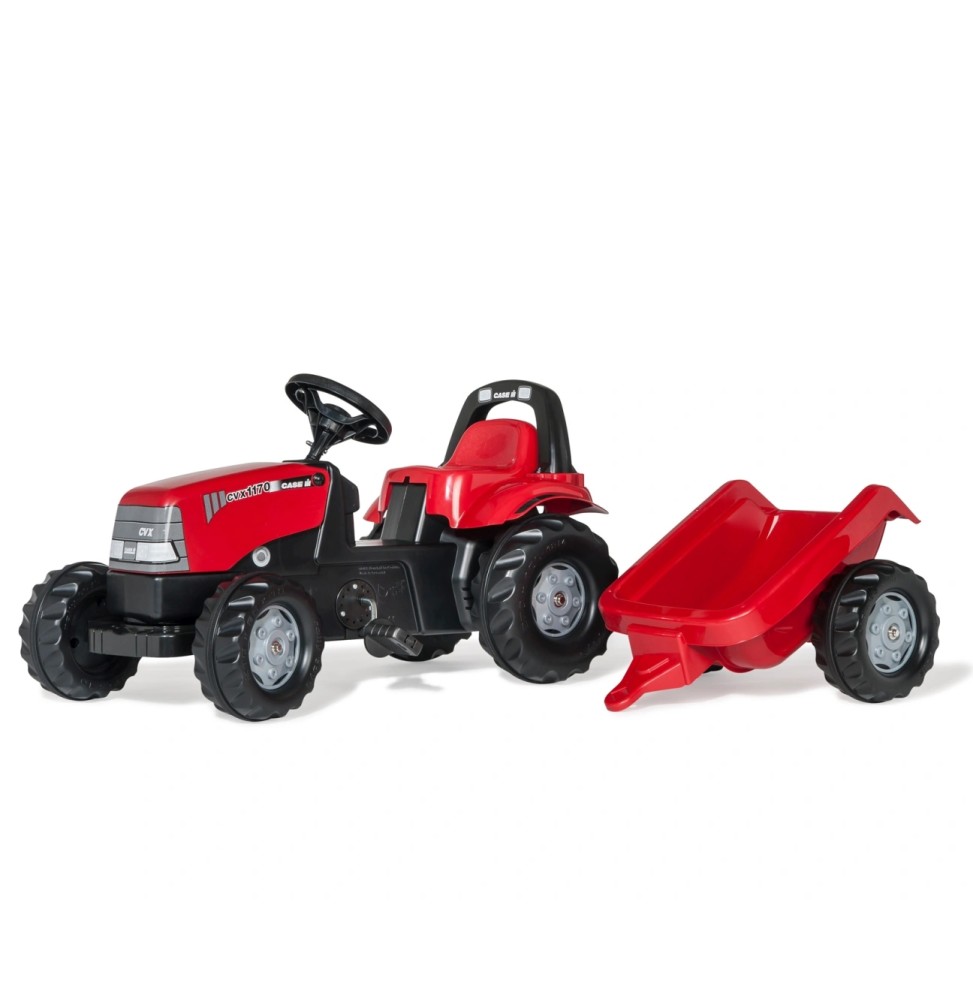 Tractor Rolly Kid Case 1170 CVX cu remorcă