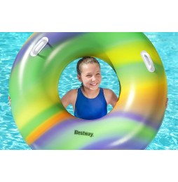 Bestway Rainbow Swimming Ring 1.19m