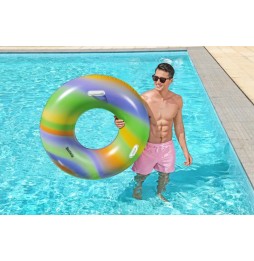 Bestway Rainbow Swimming Ring 1.19m