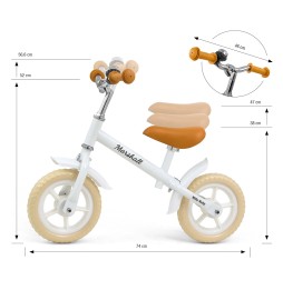 Milly Mally Marshall White Balance Bike