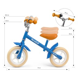 Bicicleta de alergare Marshall Blue - Milly Mally