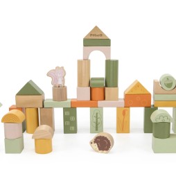 Viga PolarB Wooden Blocks 50 Pieces