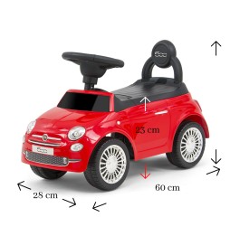 Pojazd Fiat 500 - Czerwony