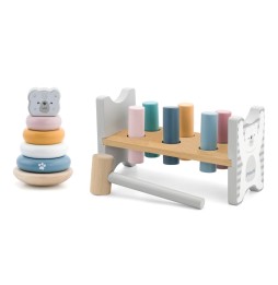 Viga PolarB Hammering Toy and Bear Pyramid