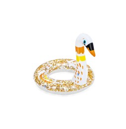 Glitter Swim Ring Swan 61cm