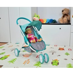 Susie Prestige Mint Doll Stroller