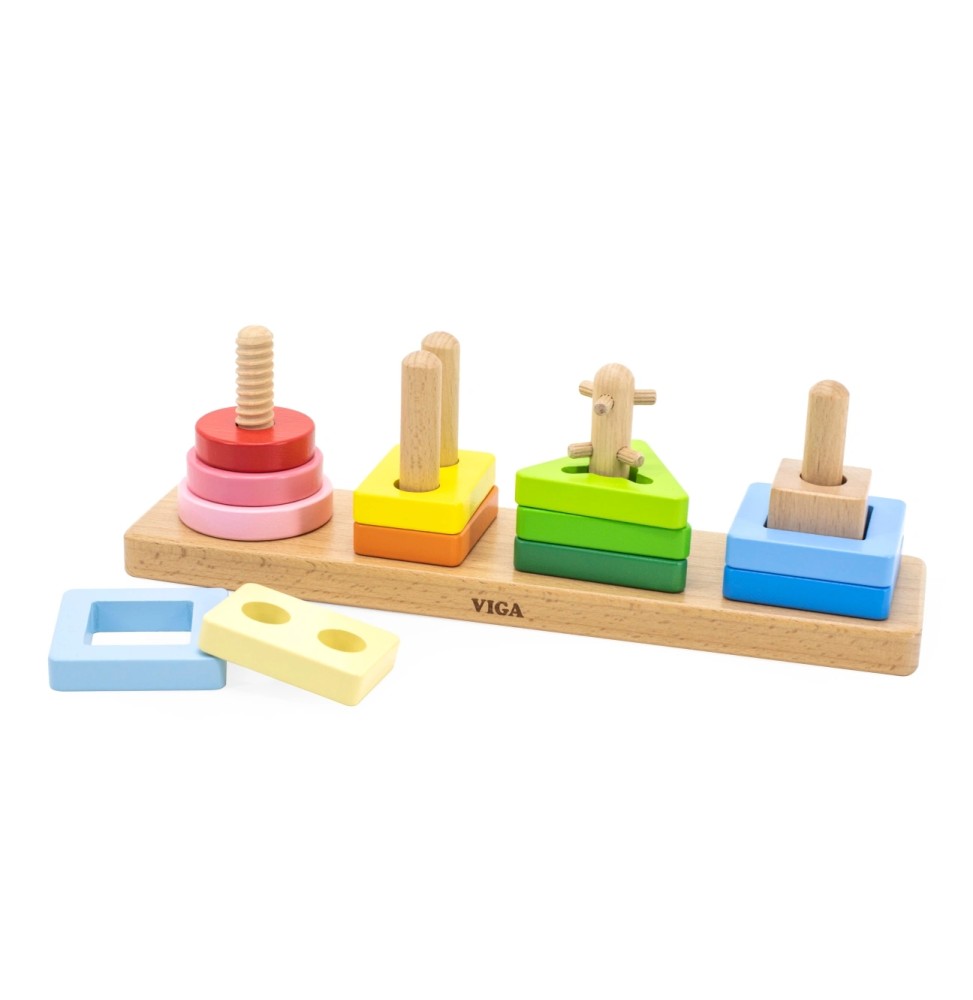 Viga 44685 Shape Sorting Blocks