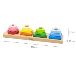 Viga 44686 Shape Sorter Blocks