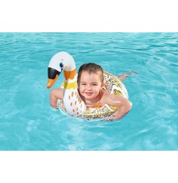 Glitter Swim Ring Swan 61cm