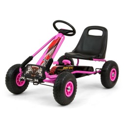 Gokart Thor Pink pentru copii