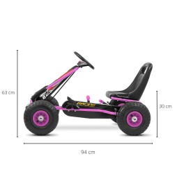 Gokart Thor Pink pentru copii