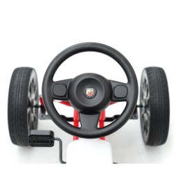 Abarth White Pedal Go-Kart