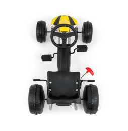 Gokart cu pedale Viper Red pentru copii