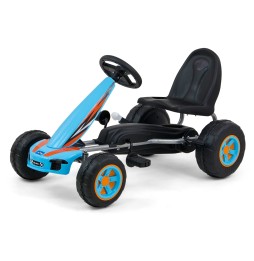 Viper Blue Go-Kart for Kids