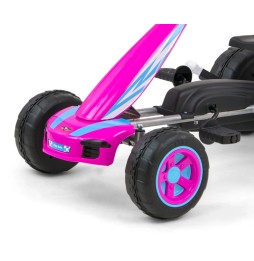 Gokart Viper Pink pentru copii