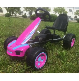 Viper Pink Go-Kart for Kids